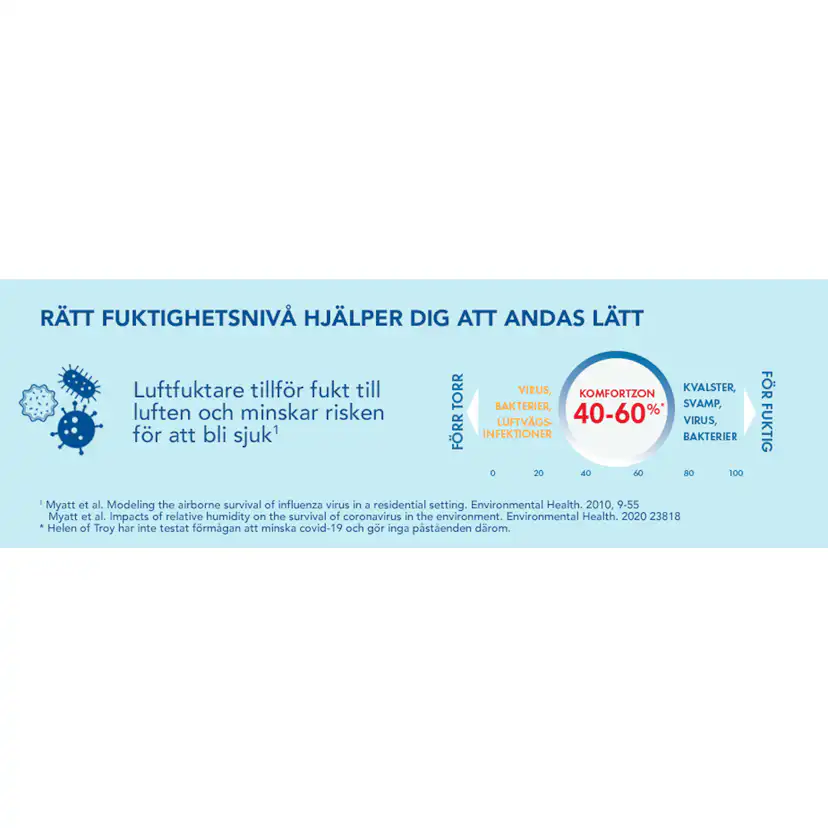 Luftfuktare Vicks VUL510E4 Ultrasonic-Cool Mist