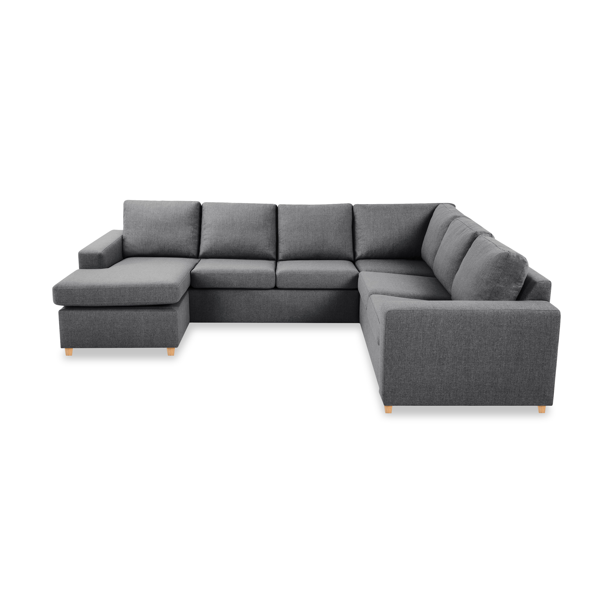 5-sitssoffa Basic Home Crazy U-formad med Divan 285 cm