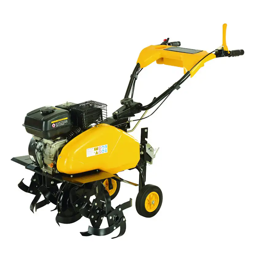 Jordfräs med hjul & växlar - 196 cc