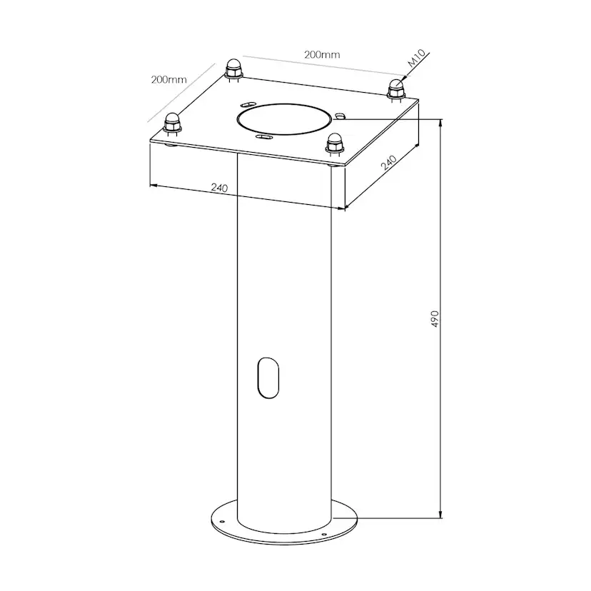 Markfäste Norlys Asker