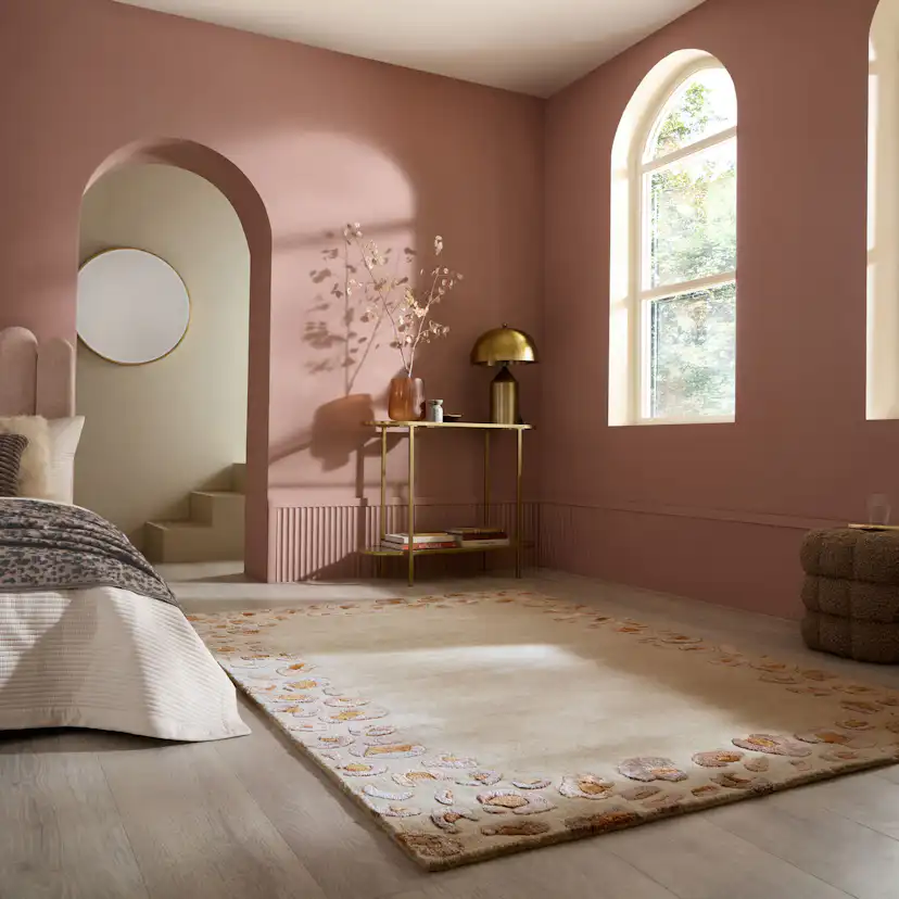 Rektangulär Matta Flair Rugs Leopard Frame