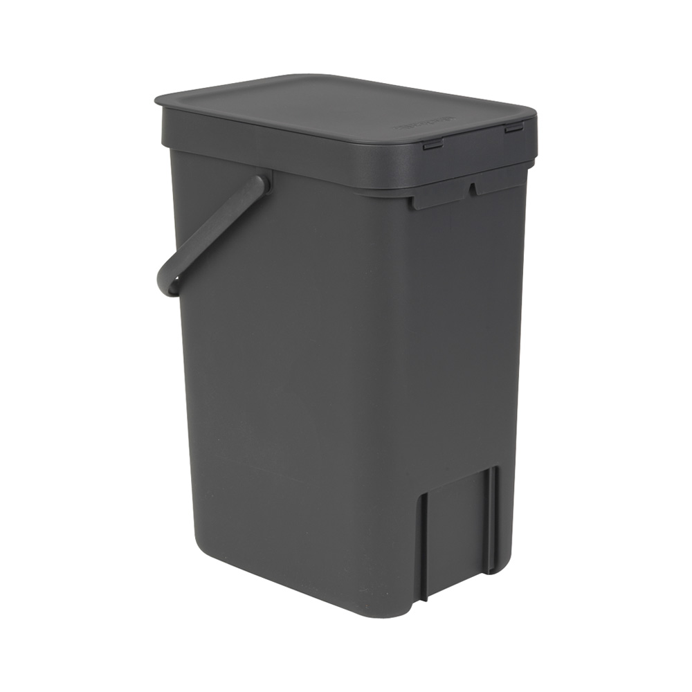 Papperskorg Brabantia SORT & GO 12 L Anthracite Färg: Anthracite, Volym: 12 l