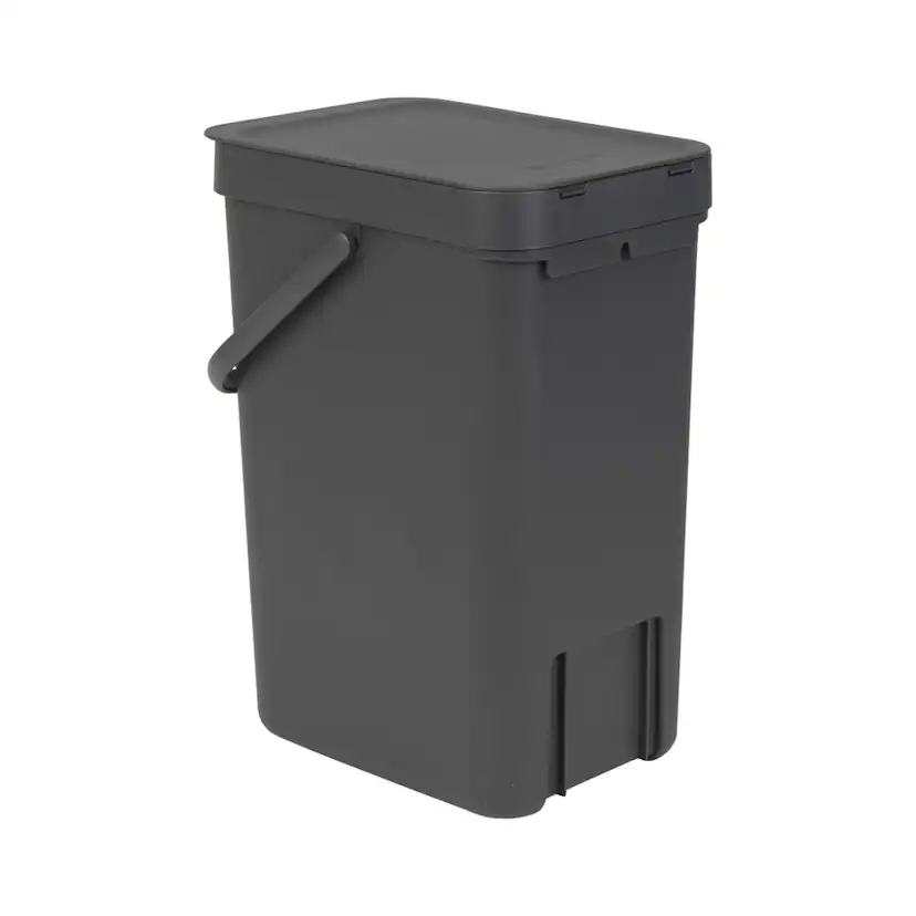 Papperskorg Brabantia SORT & GO 12 L Anthracite Färg: Anthracite, Volym: 12 l