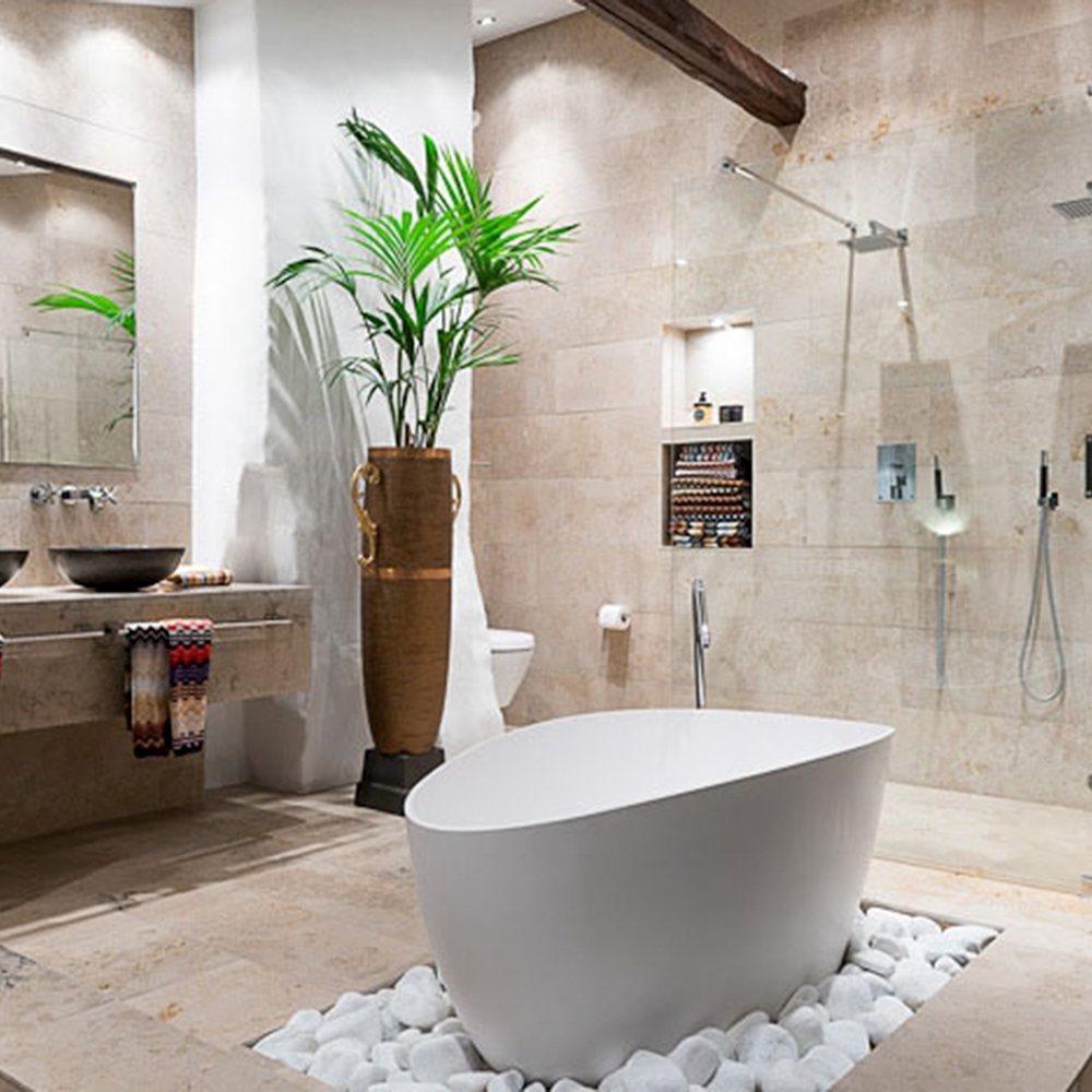 Kalksten Italian Marble Jura Beige Slipad 31x61 cm