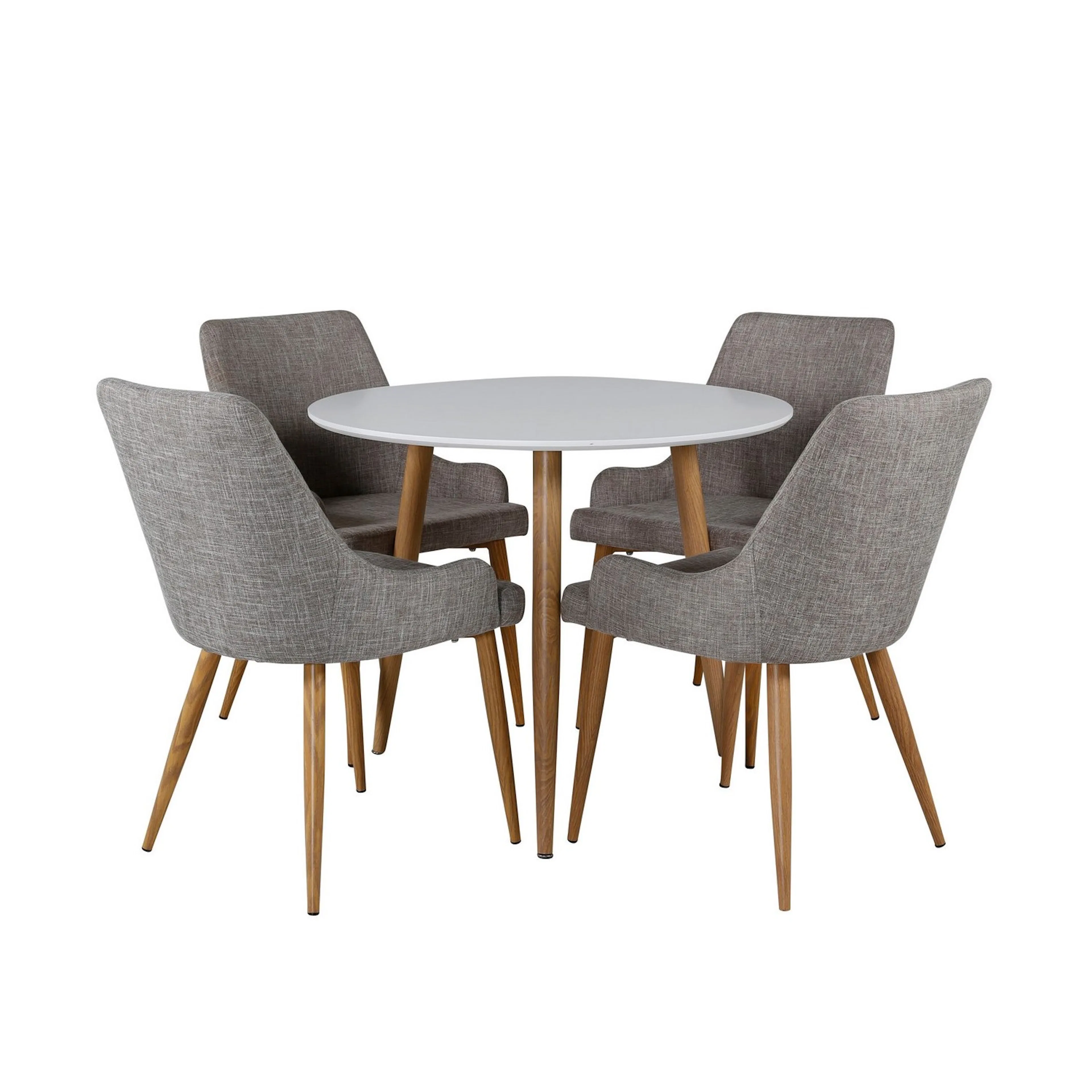 Matgrupp Venture Home Polar med 4st Plaza Stolar