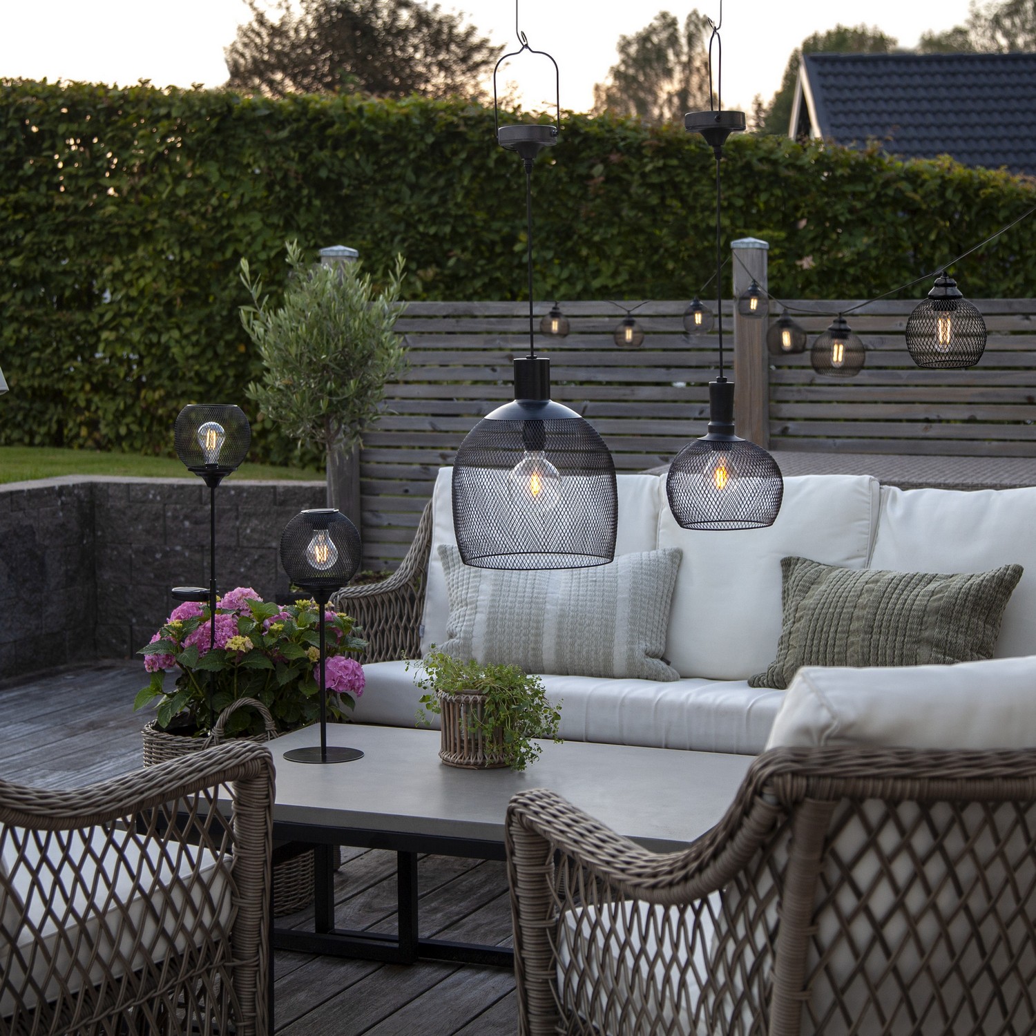 Solcellsdekoration Star Trading Sunlight Table