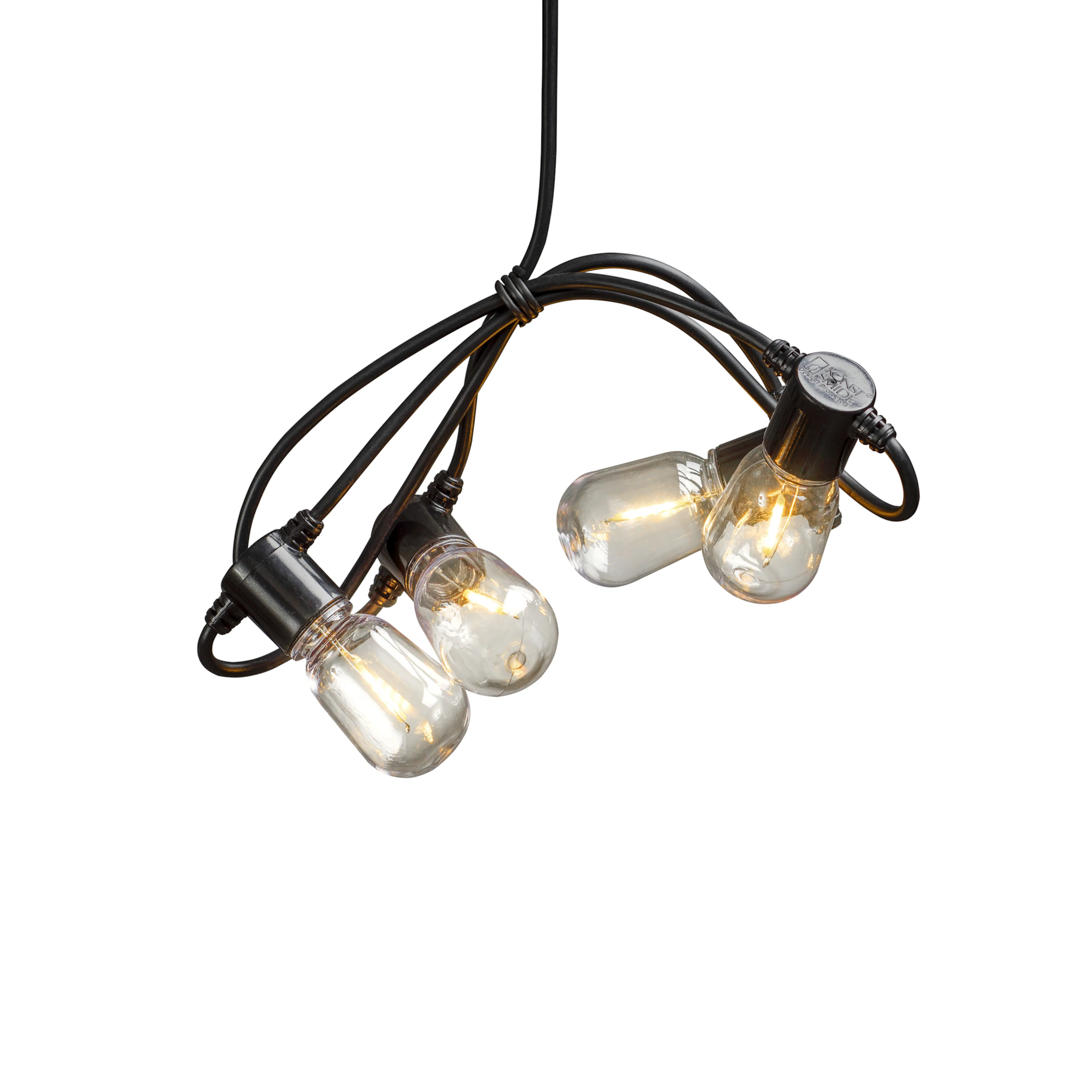 Ljusslinga Gnosjö Konstsmide Partyslinga Startset E27 20 st LED-lampor Amber