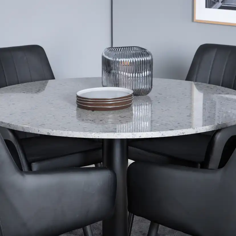 Matgrupp Venture Home Razzia med 4st Comfort Stolar