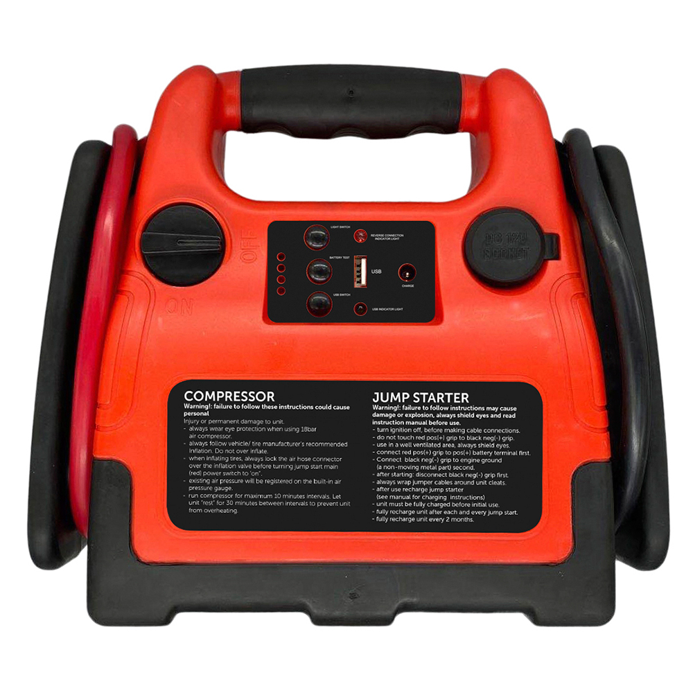 Energistation Med Kompressor Rawlink 12V 7A