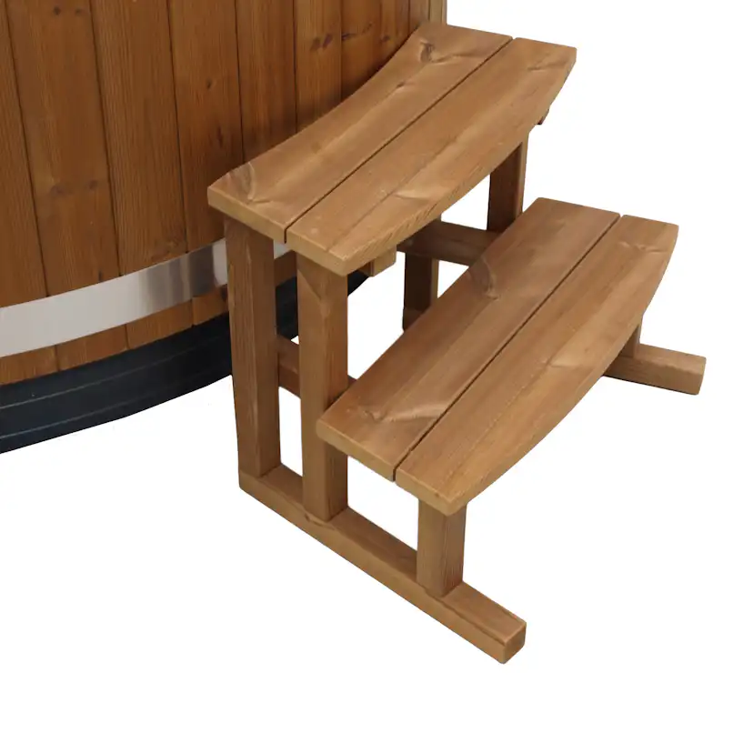 Trappa Kirami Stepin Thermowood Värmebehandlad furu