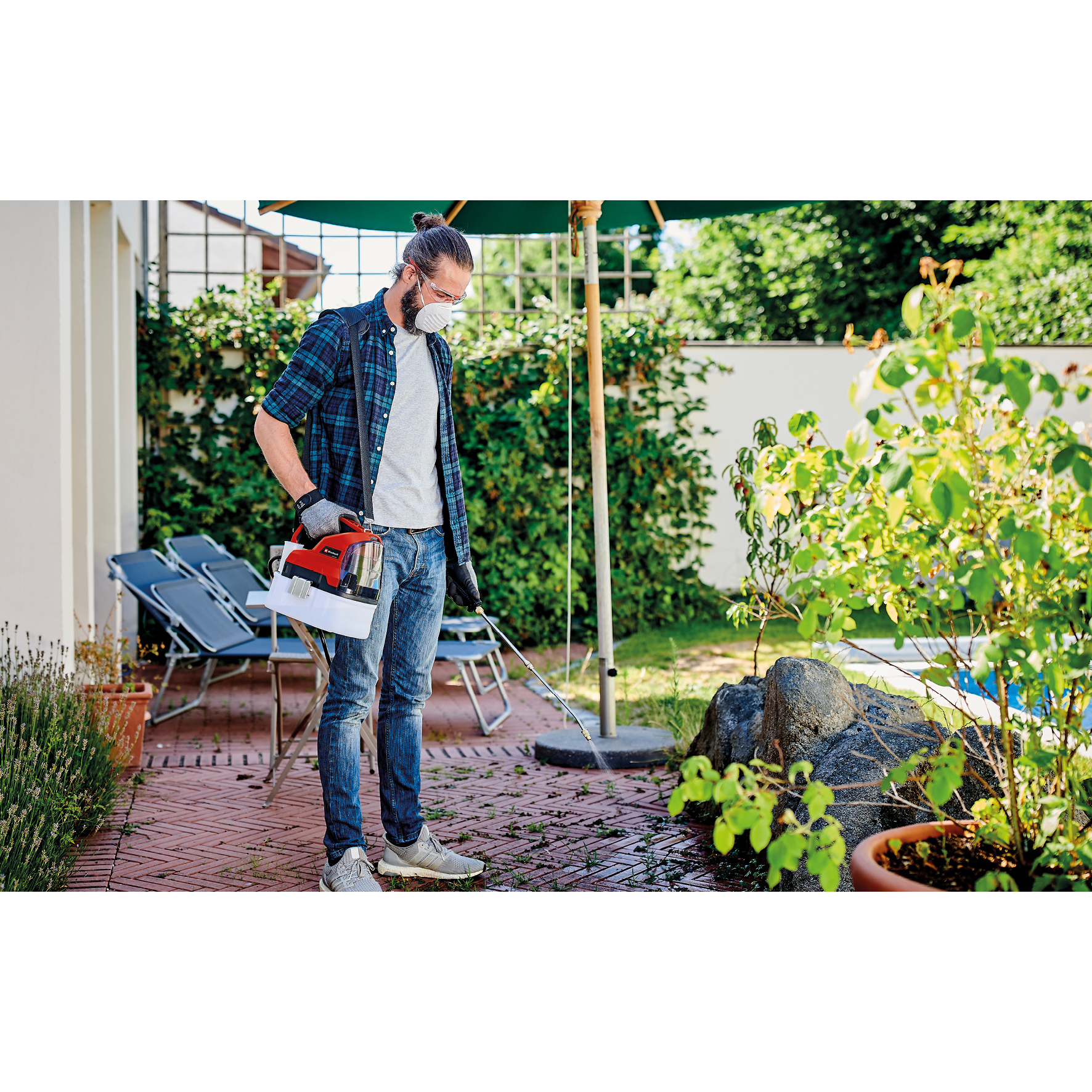 Tryckspruta Einhell GE-WS 18/35 Li-Solo utan Batteri