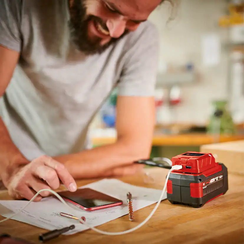 USB Laddadapter Einhell TE-CP 18 Li Solo
