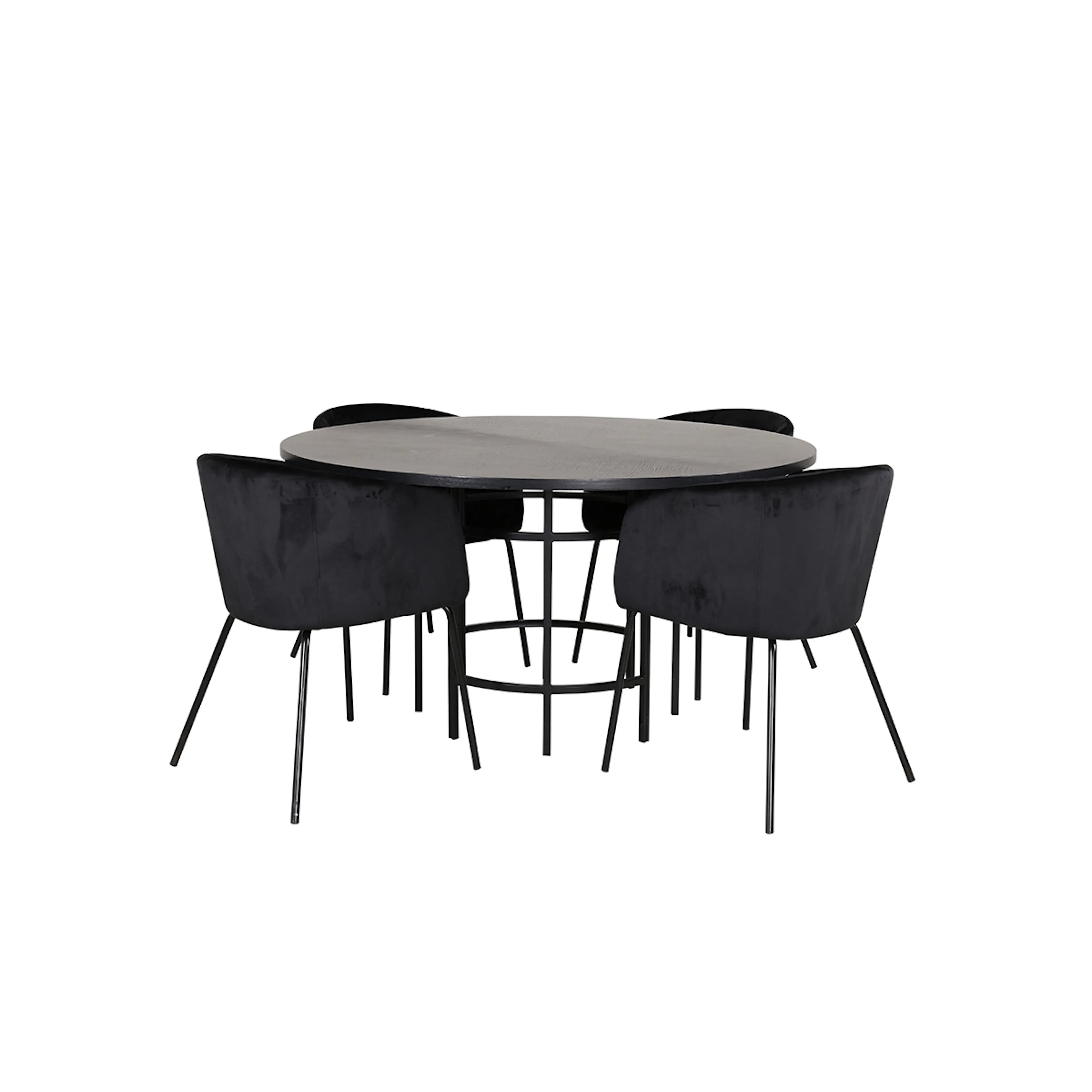 Matgrupp furniture/fashion Copenhagen Ø140 cm med 4 Berit Stolar