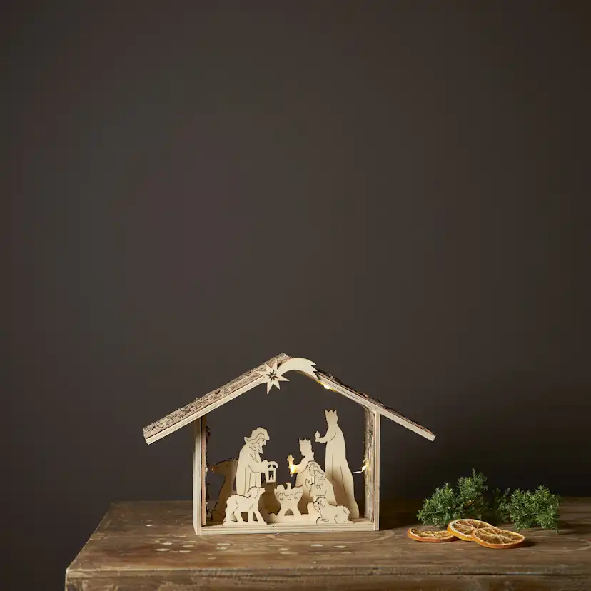 Bordsdekoration Star Trading Yuletide