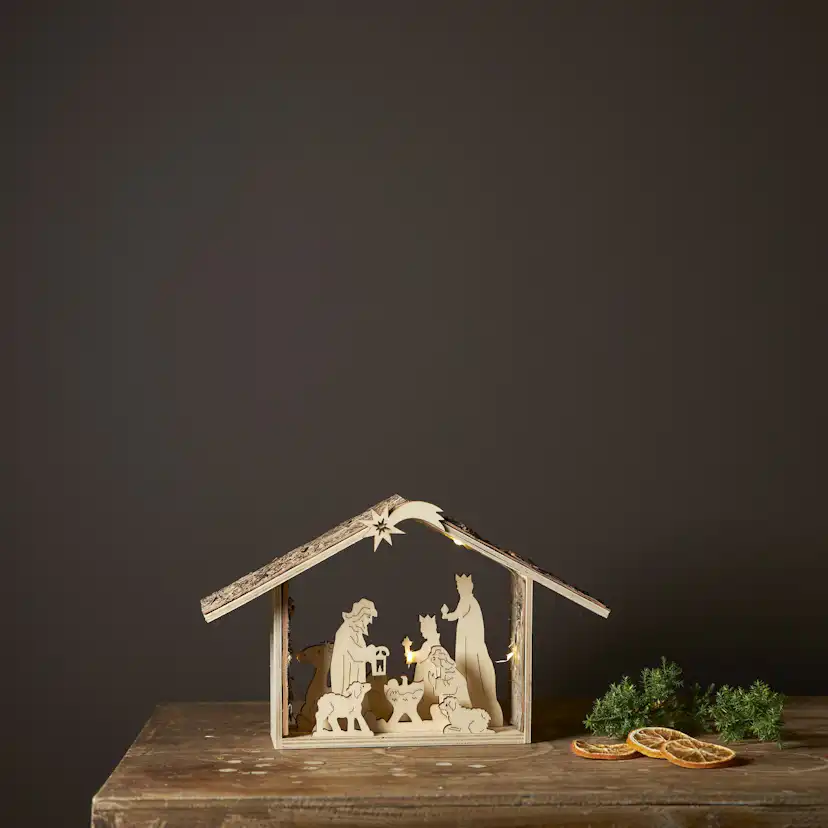 Bordsdekoration Star Trading Yuletide