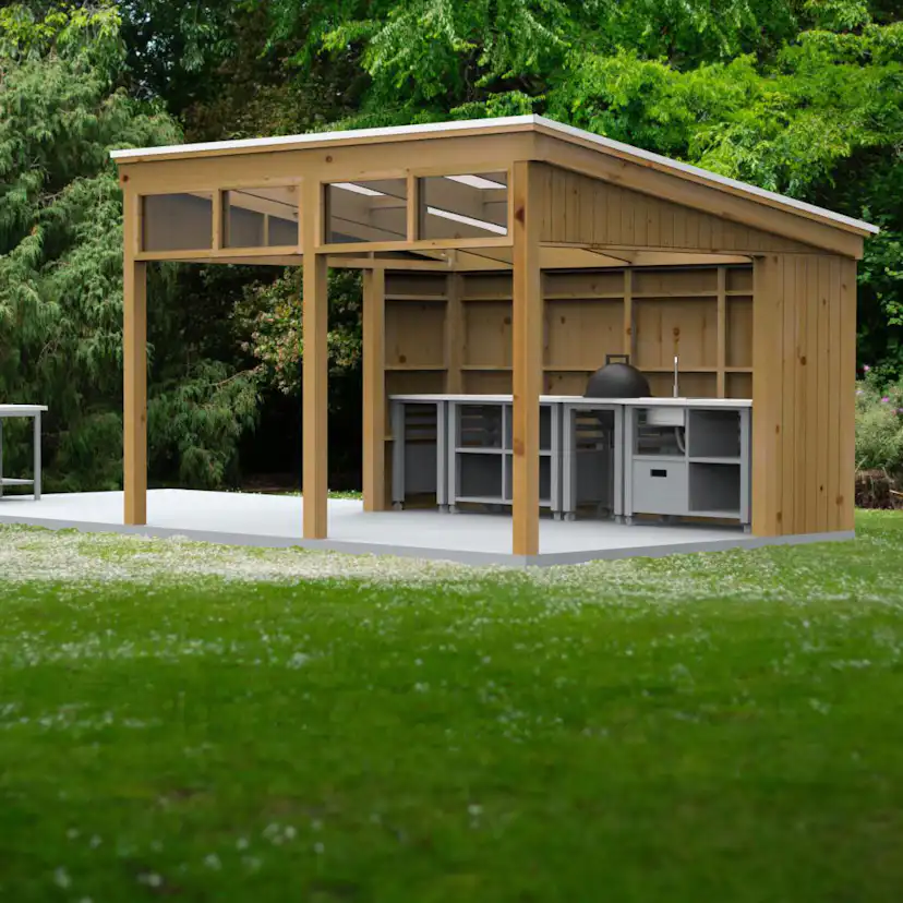 Fristående Uterumstomme Landskap Gnistra