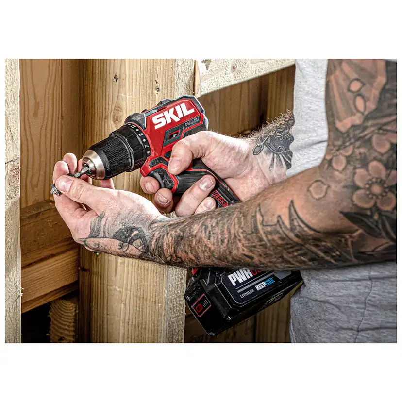 Borrmaskin SKIL 3065 JA Kompakt Kolborstfri Batteridriven
