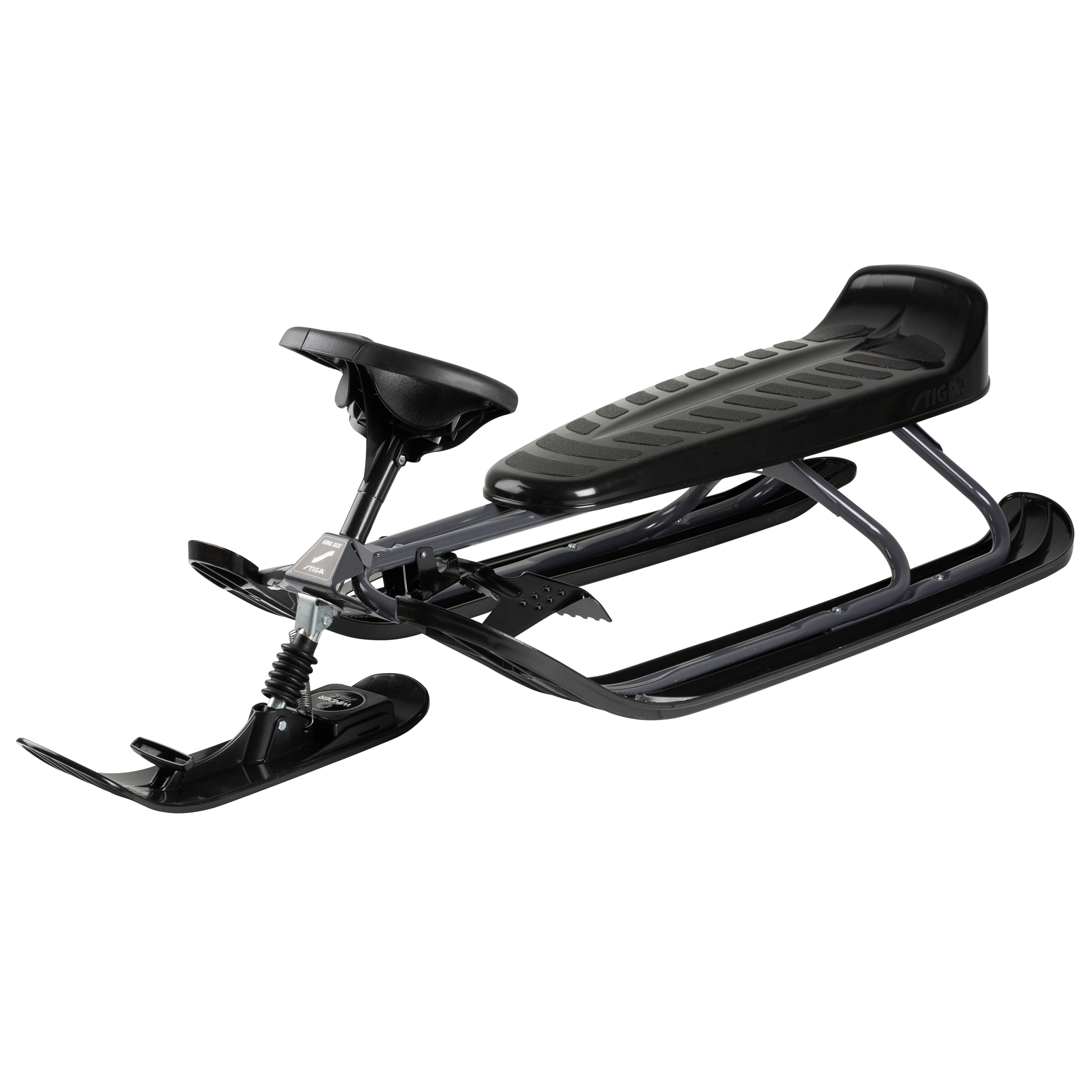 Snowracer STIGA Sports King Size GT Graphite Grey/Black