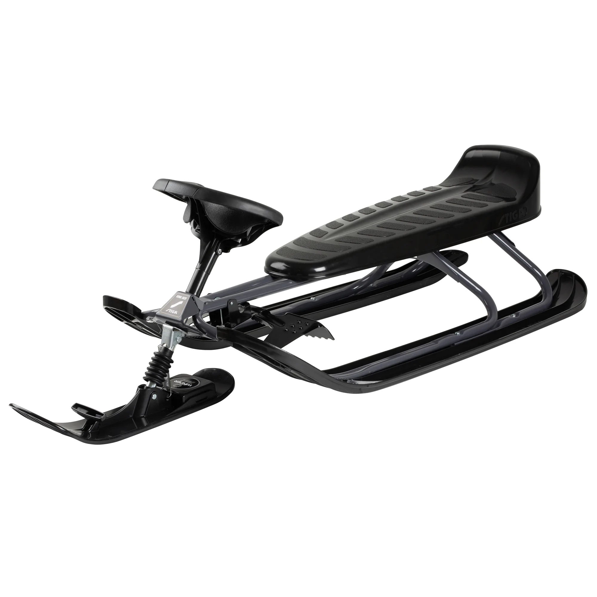 Snowracer STIGA Sports King Size GT Graphite Grey/Black