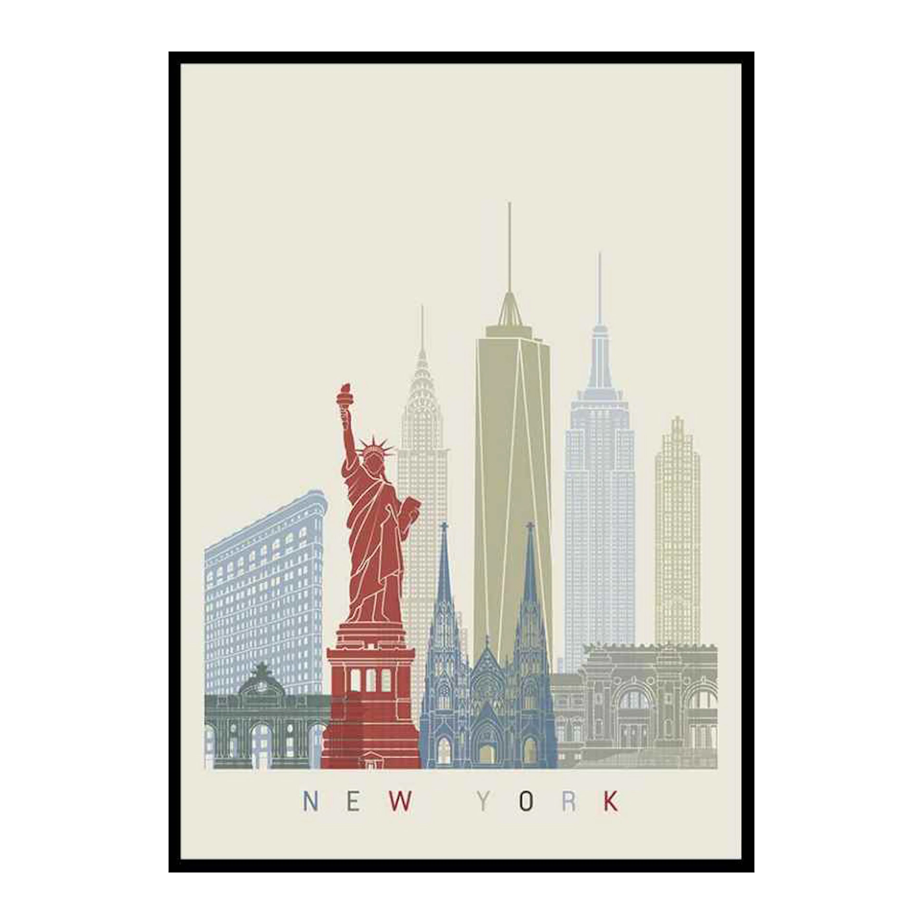 New York Landmarks 30x40 cm