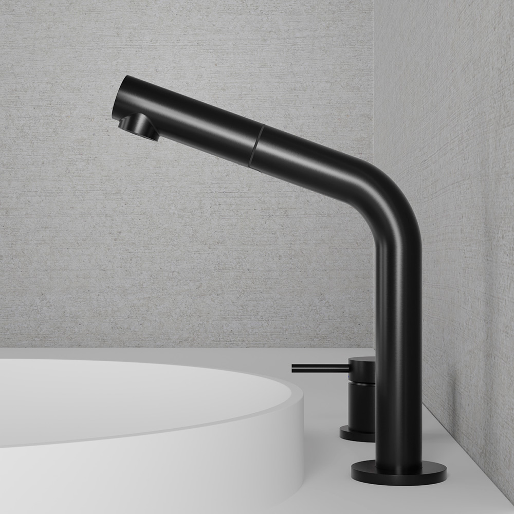 Tvättställsblandare Scandtap Steel Harmonized B2P