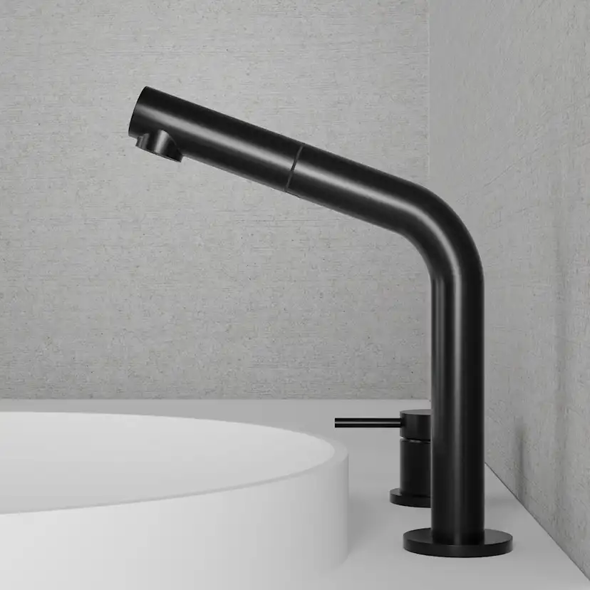 Tvättställsblandare Scandtap Steel Harmonized B2P