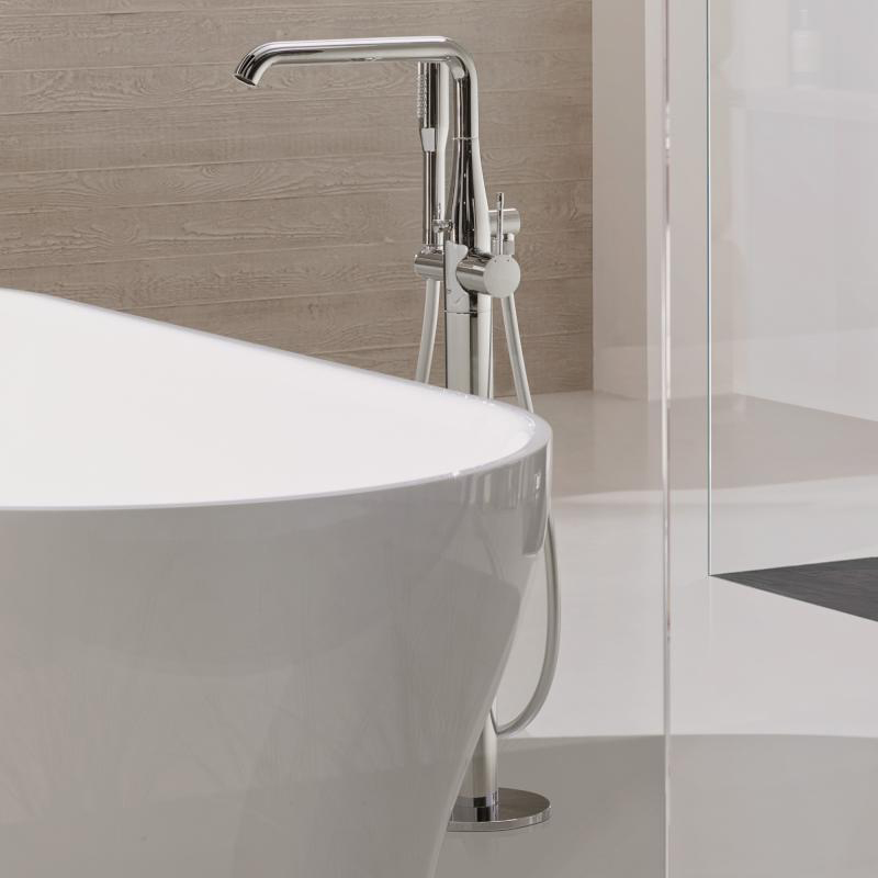 Golvblandare Grohe Essence 23491 Krom Krom