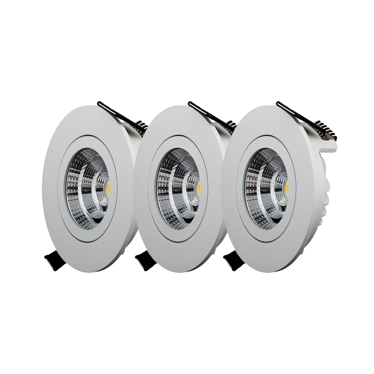 Downlight Designlight QB-30MW Tilt 3-pack 3000K