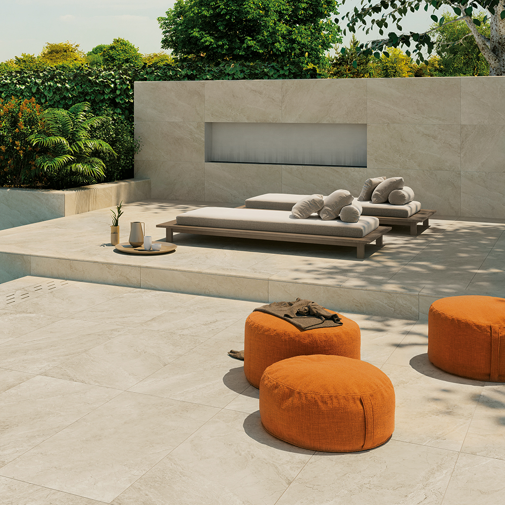 Uteklinker Pronto Klinkerdäck Stone Sunstone 60x120 cm