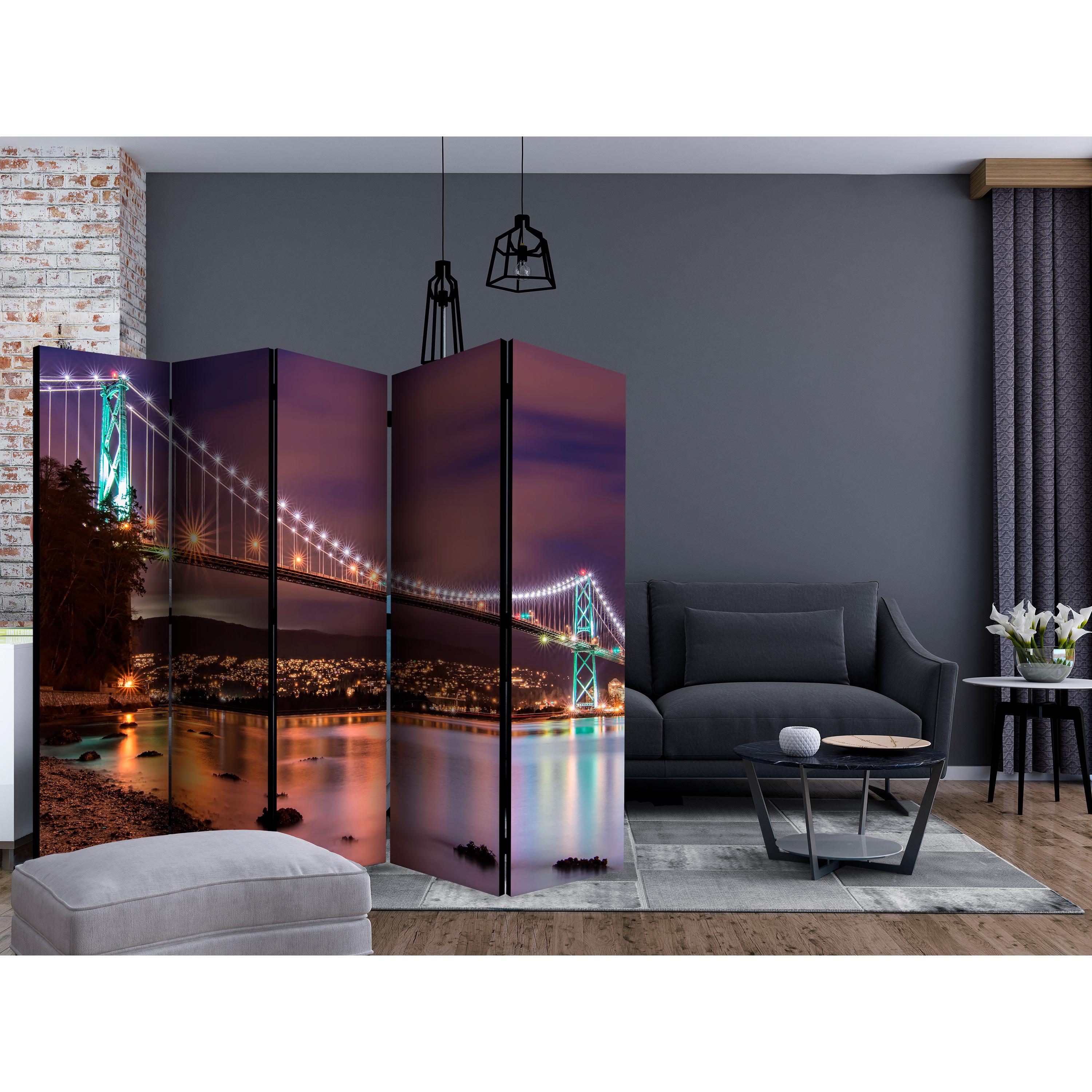 Rumsavdelare Arkiio Glow Above the City II 225x172 cm