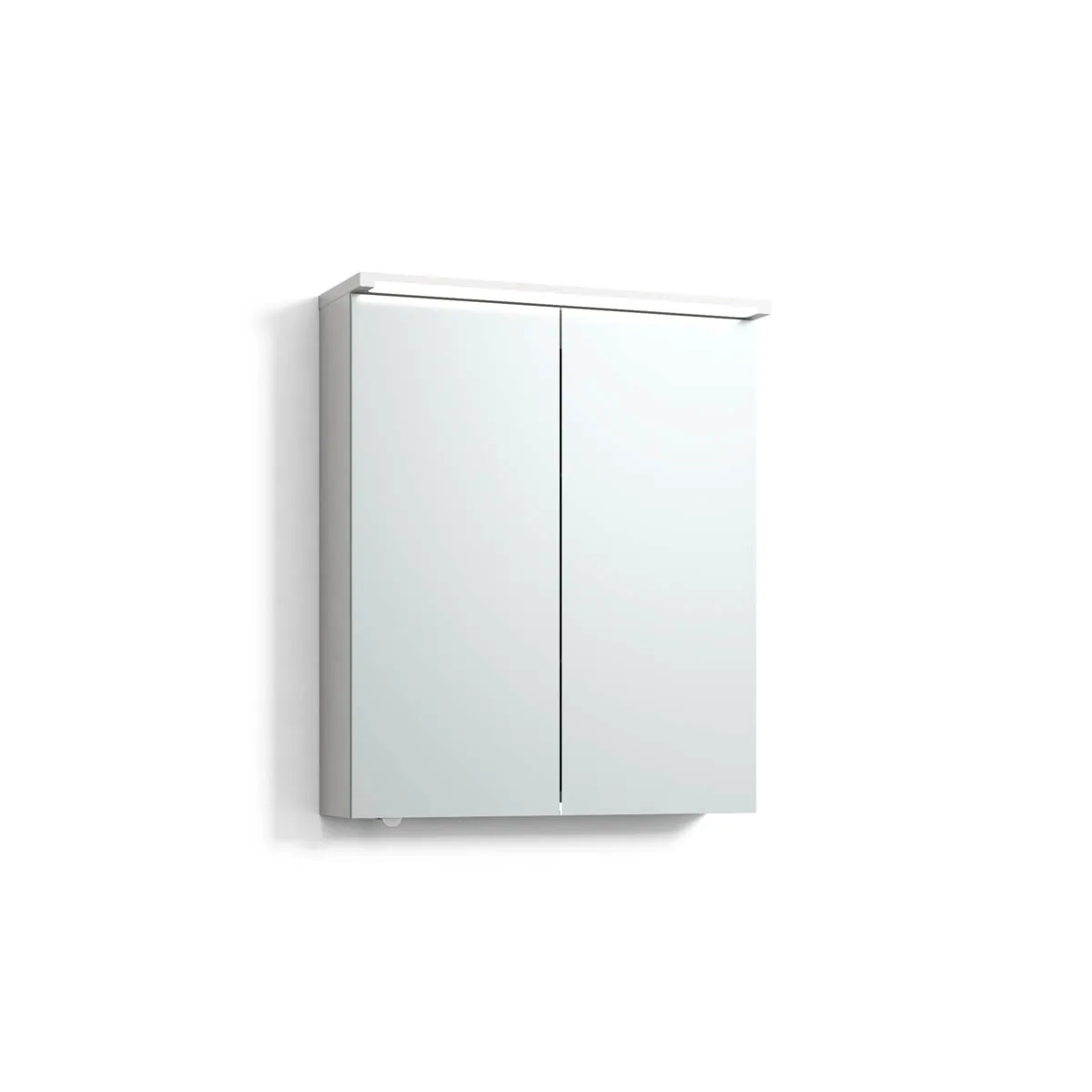 Skuru Spegelskåp 60 Vit LED Tvlj JFB Bredd: 60 cm, Vit, Med Jordfelsbrytare