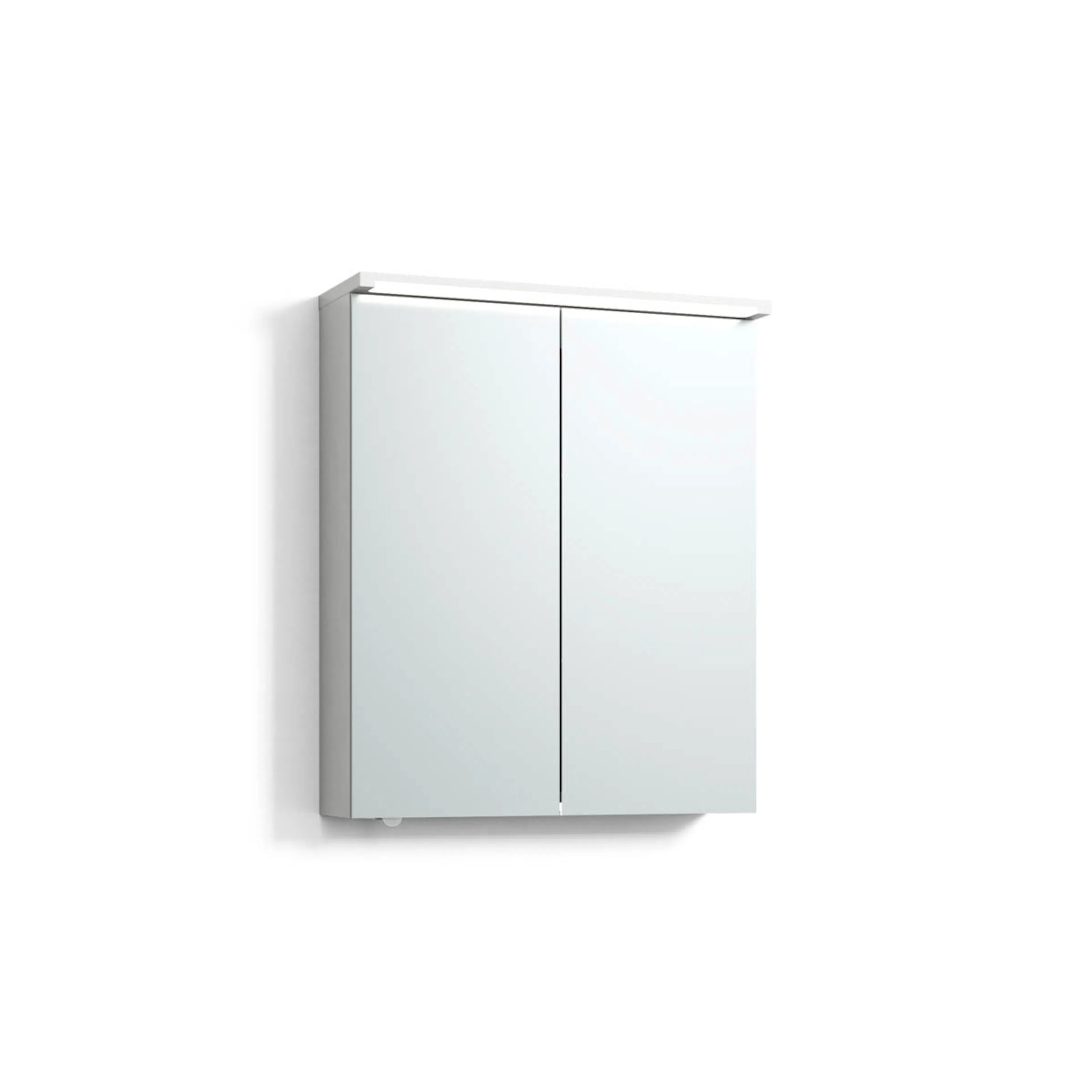 Skuru Spegelskåp 60 Vit LED Tvlj JFB Bredd: 60 cm, Vit, Med Jordfelsbrytare