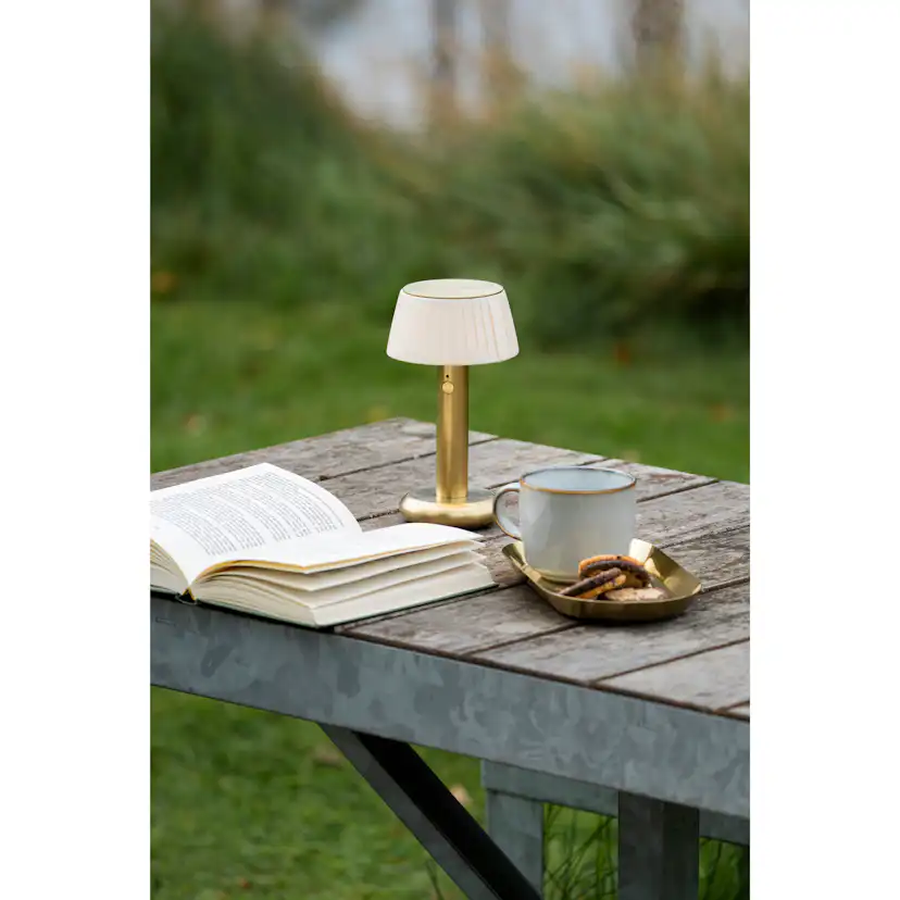 Portabel Lampa Gnosjö Konstsmide Grasse Bordslampa USB
