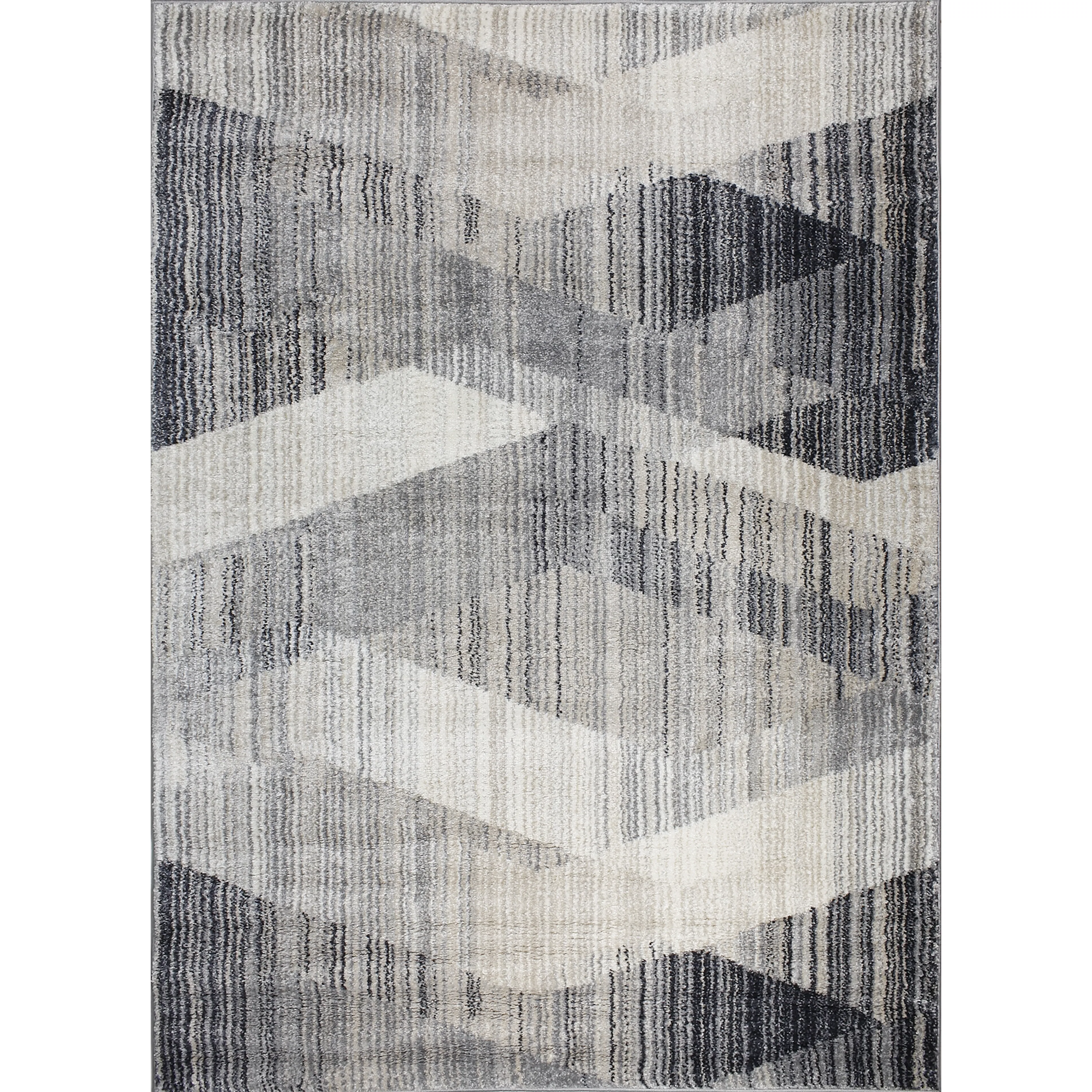 Wiltonmatta D-sign Siena Vit/Mörkgrå