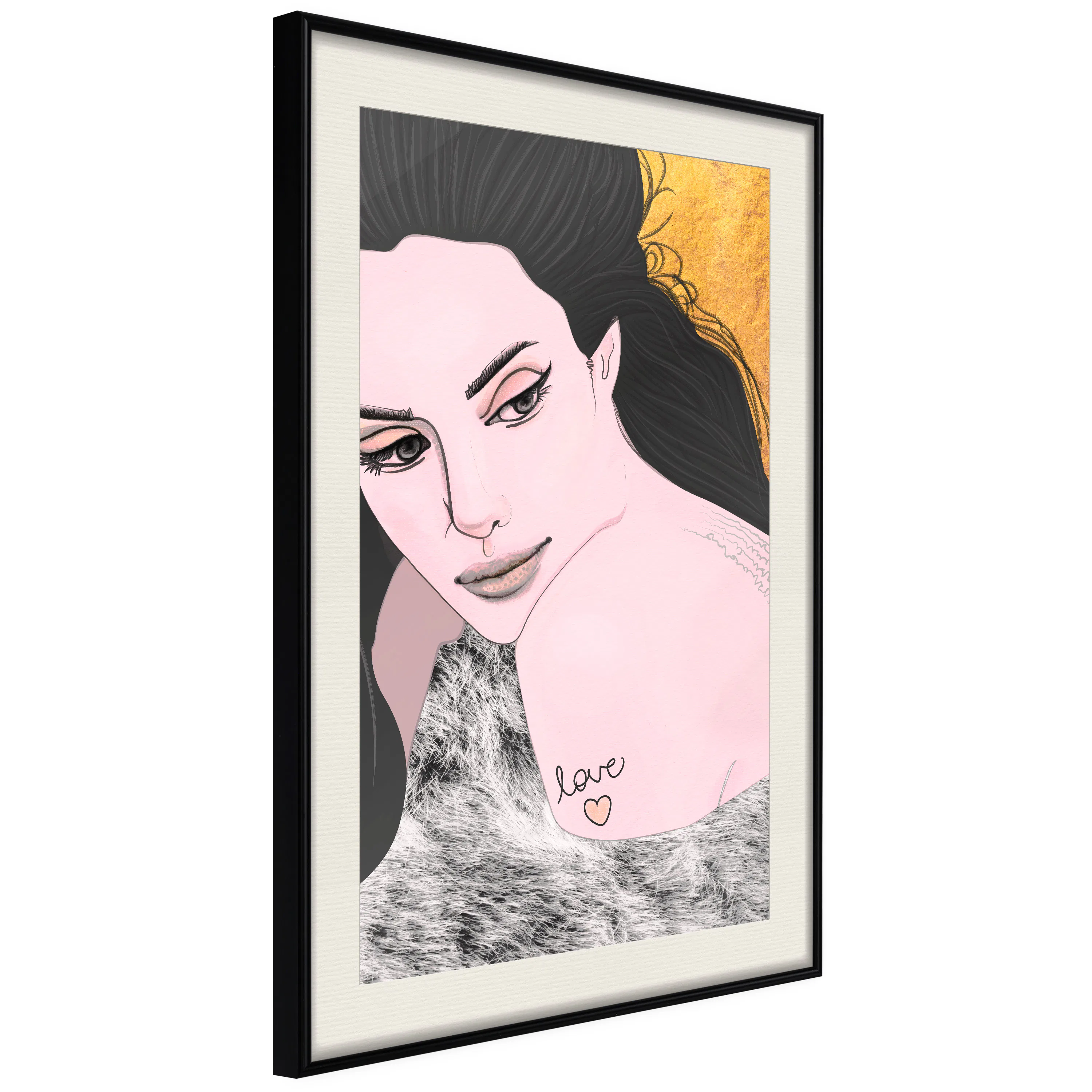 Poster Artgeist Affisch Sensual and Love