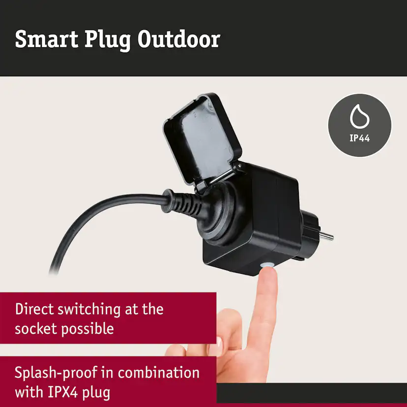 Adapterplugg Paulmann Smart Home Zigbee 3.0 Utomhus