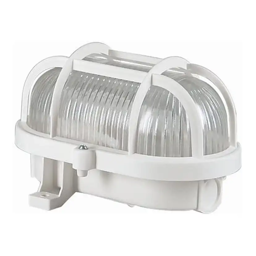 Gallerarmatur Malmbergs Oval Vit 60w