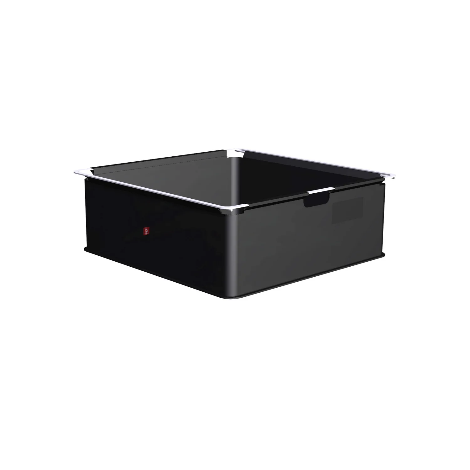 Tygback Lundbergs Wide Svart 527 mm