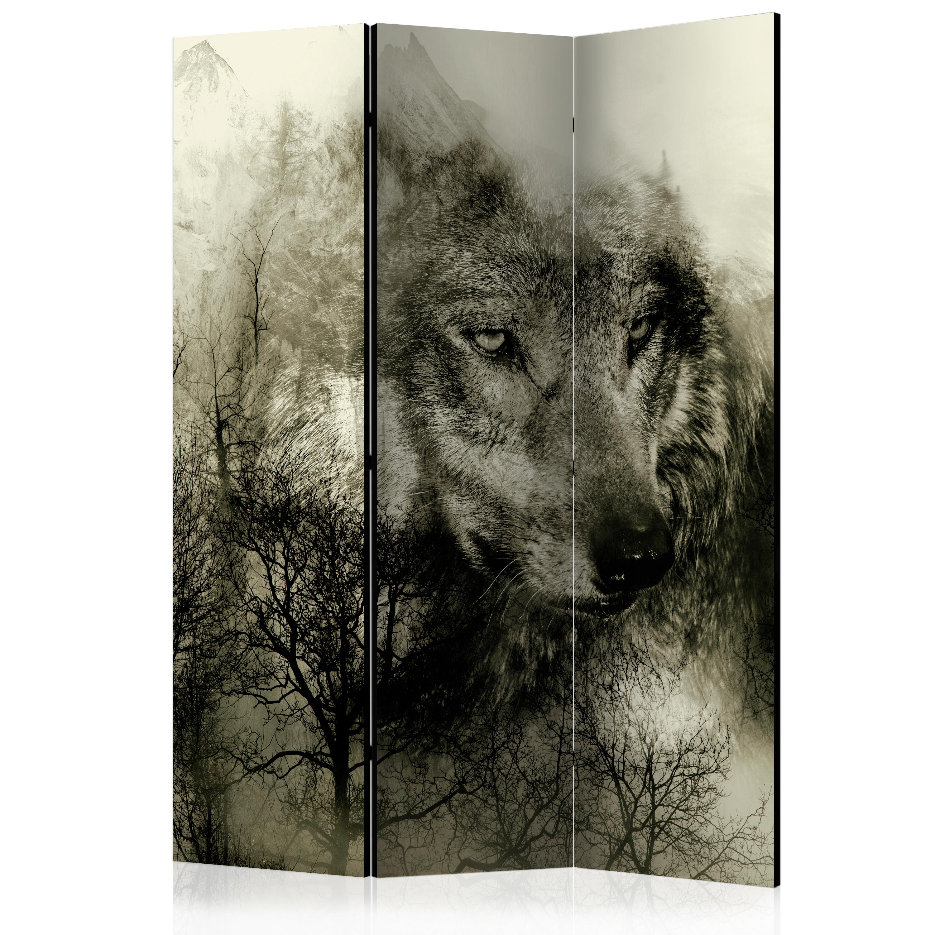 Rumsavdelare Arkiio Mountain Predator Beige 135x172 cm