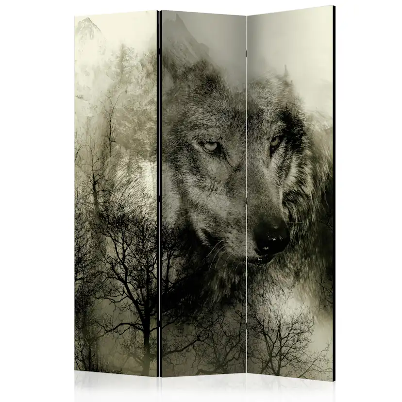 Rumsavdelare Arkiio Mountain Predator Beige 135x172 cm