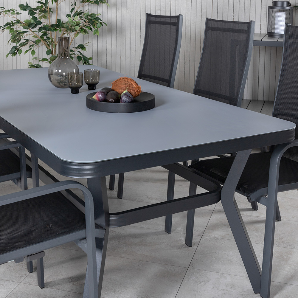 Matgrupp Venture Home Vyn med 6 Curz Matstolar