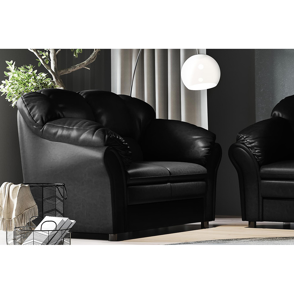 Soffgrupp Scandinavian Choice Salvador 3-sits+2-sitssoffa med Fåtölj Konstläder