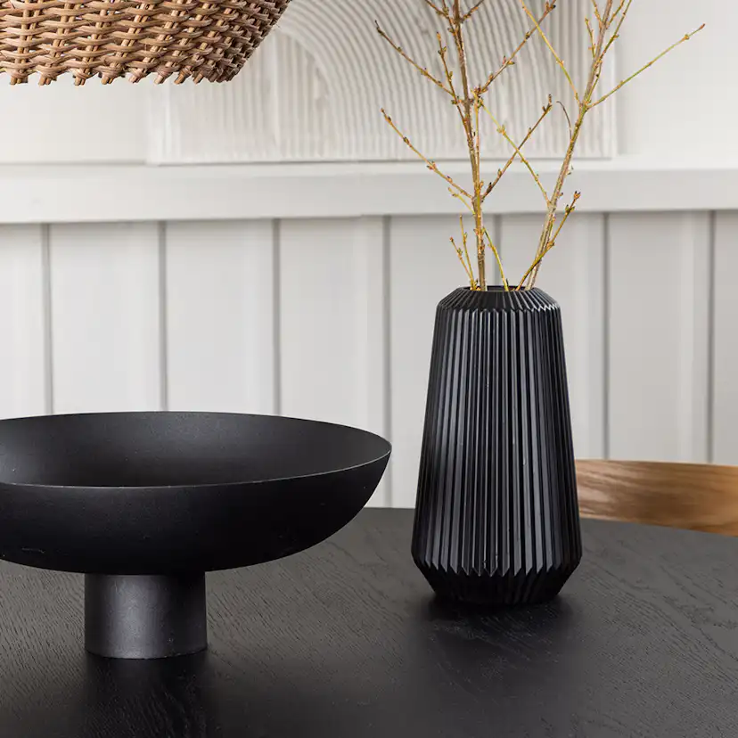 Matgrupp Venture Home Bootcut Ø110 cm med 4 Sanjos Stolar