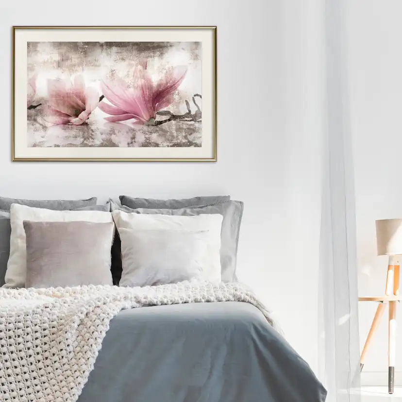 Poster Artgeist Affisch Magnolia Memory