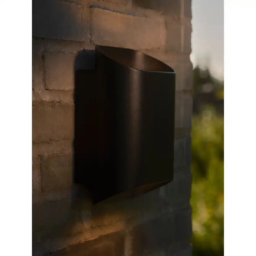 Vägglampa Nordlux Nico 22 Round Maxi Utebelysning IP54