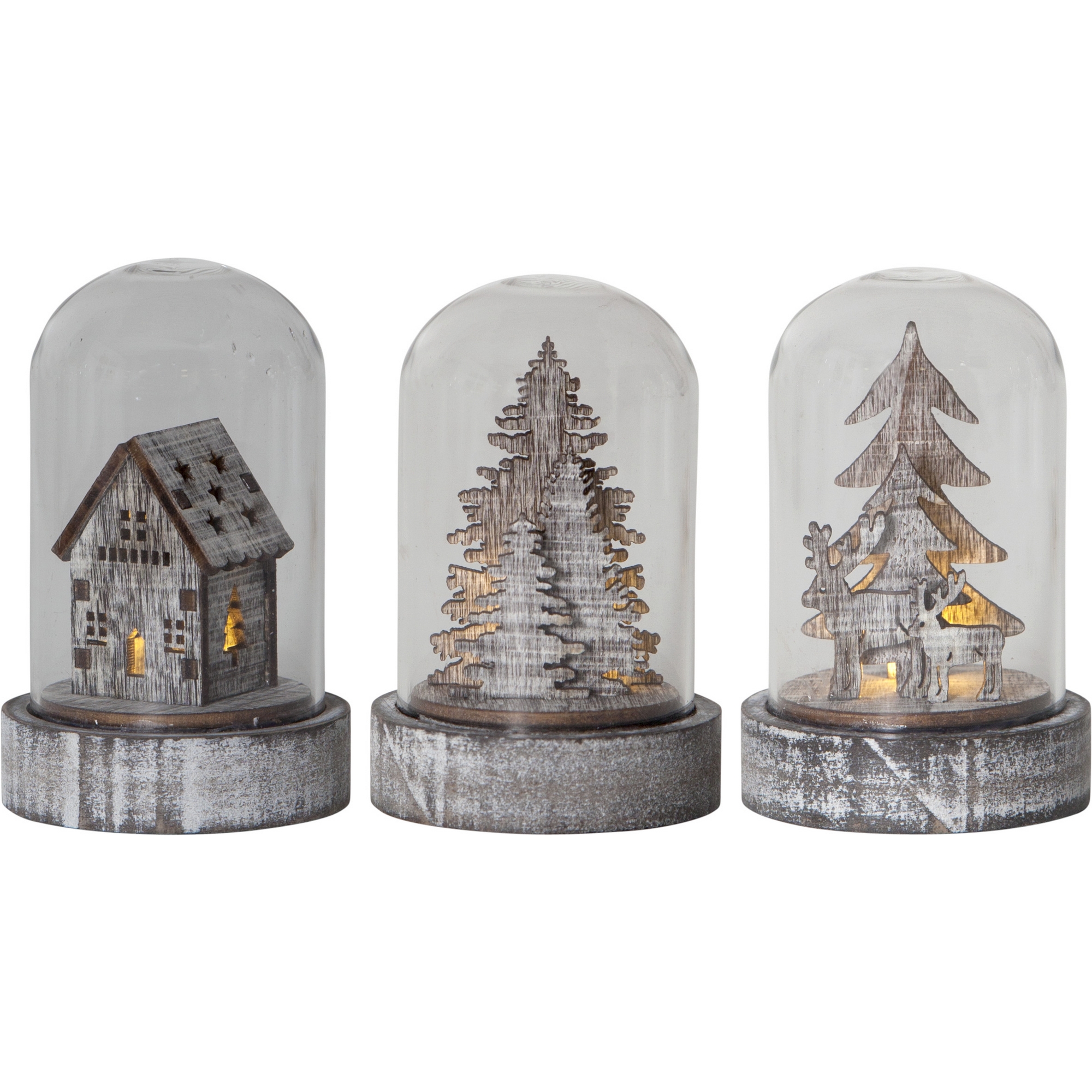 Juldekoration Star Trading Kupol 3-pack