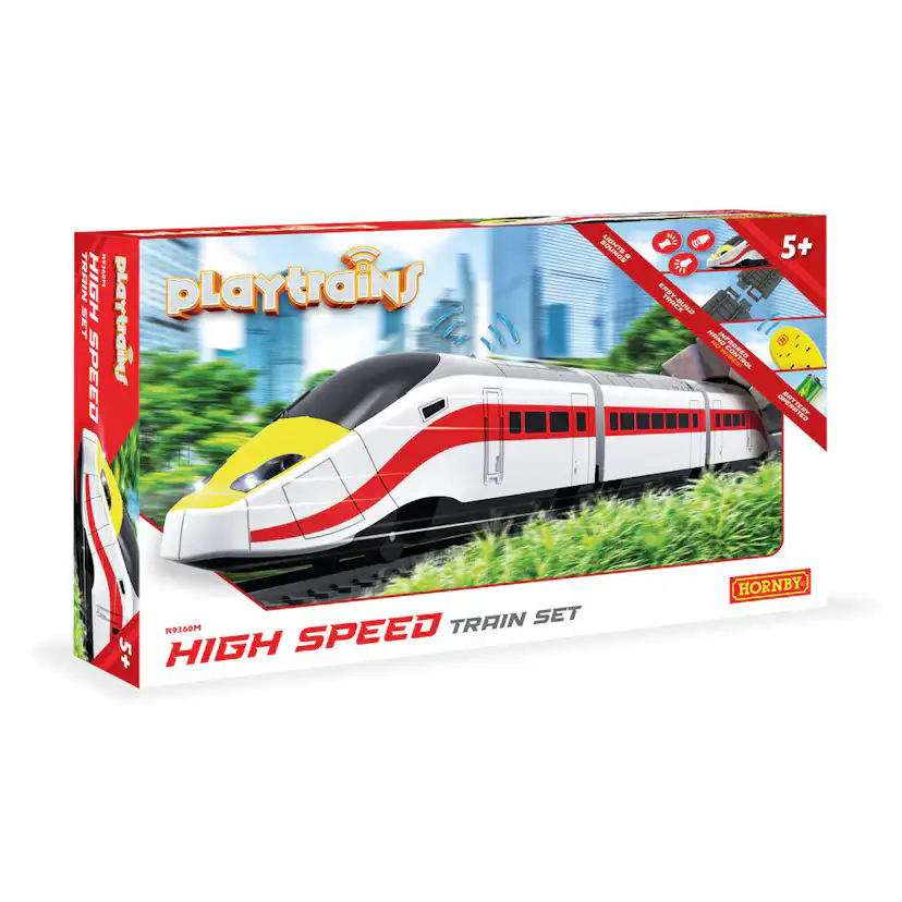 Modelljärnväg Hornby Playtrains High Speed Train Set