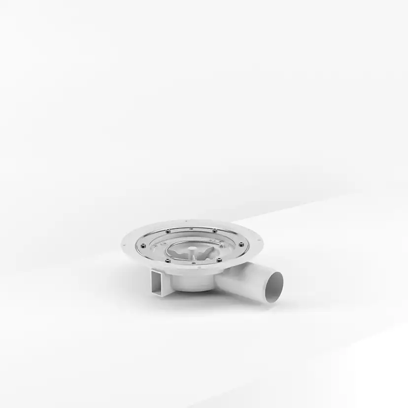 Golvbrunn Purus S-Serie Oden Ø75 mm