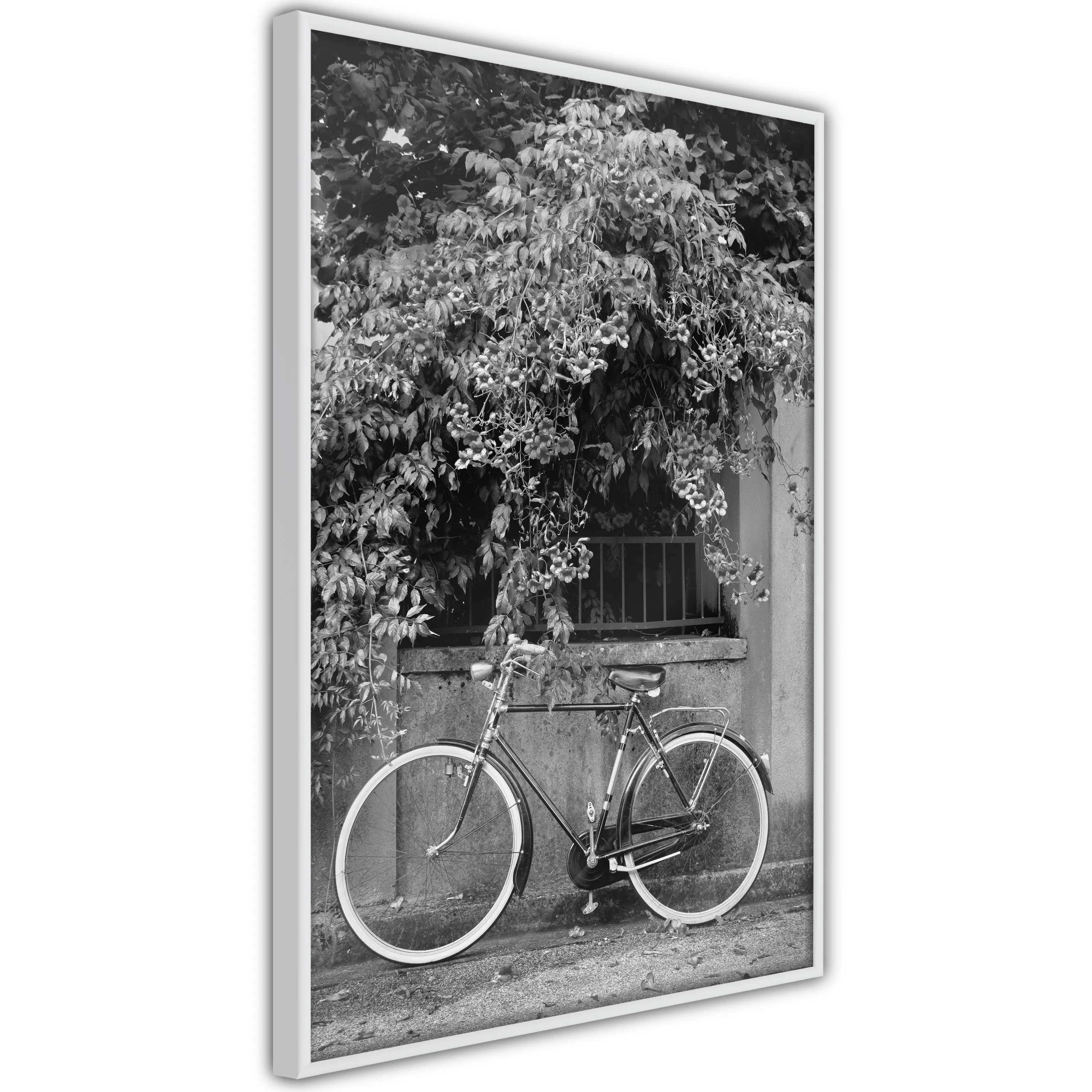 Poster Artgeist Affisch Bicycle and Flowers