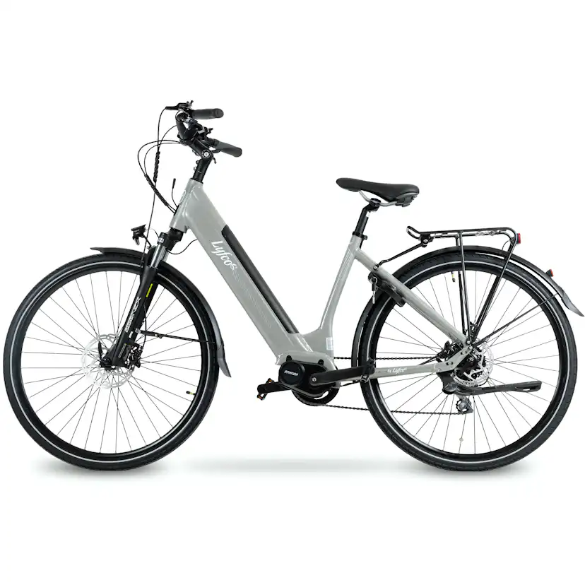 Elcykel Lyfco Dam 28" - Elise 14 Ah Silver